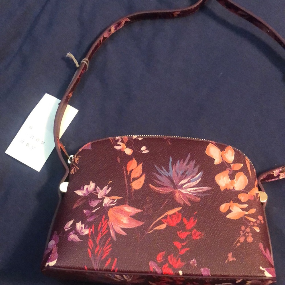 A New Day floral purse